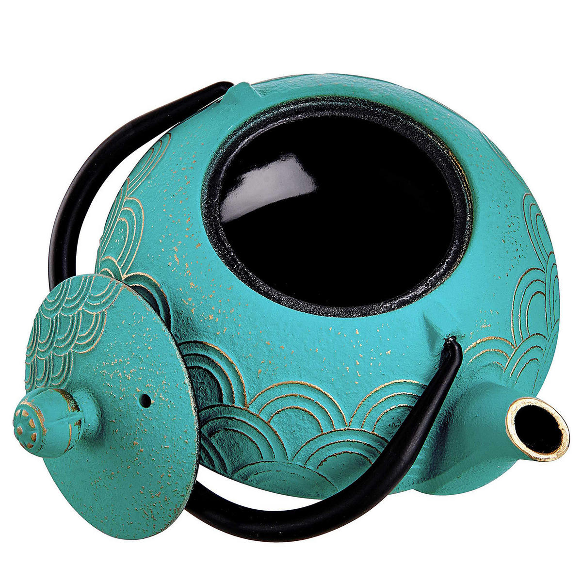 TEEKANNE Ceremony - Türkis, Metall (0.9L) - Butlers