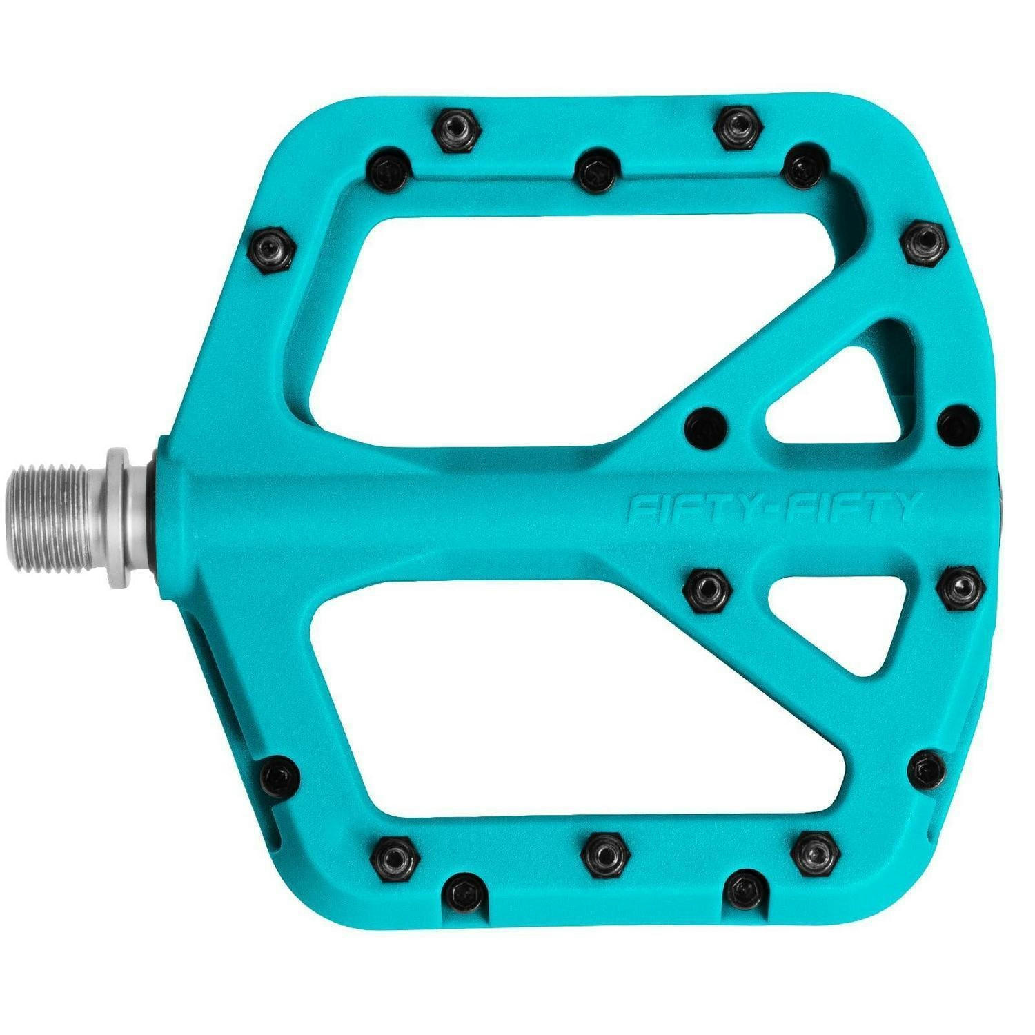 FAHRRADPEDALE Nylon Composite Türkis - Türkis, Kunststoff (10.4/1.5/10.6cm)