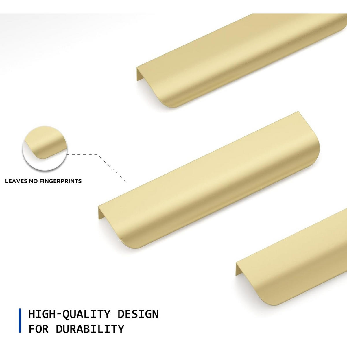 MÖBELGRIFF Gold 15er-Set 128 mm - Goldfarben, Metall (1.8/0.32/15cm)