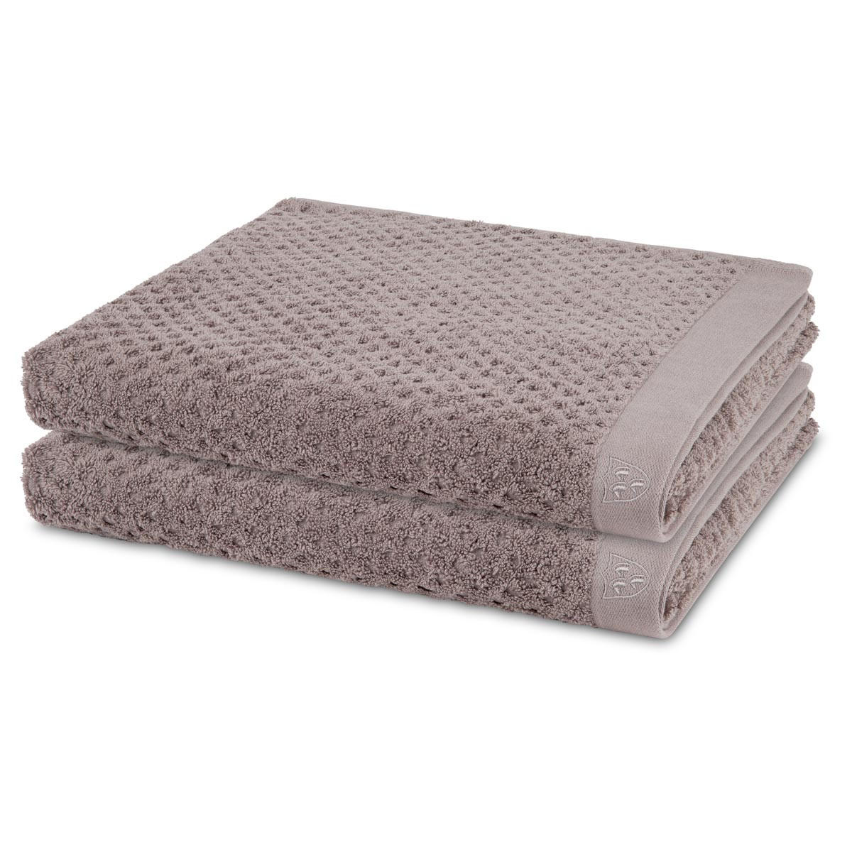 DUSCHTUCH Harmony 2er-Set - Grau, Textil (70/140cm) - Ross