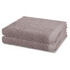 DUSCHTUCH Harmony 2er-Set - Grau, Textil (70/140cm) - Ross
