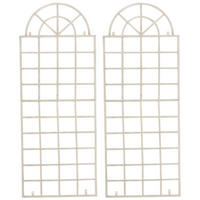 RANKGITTER Vivum - 2er Set antik-creme - Naturfarben, Metall (70/180/3cm) - TPFLiving