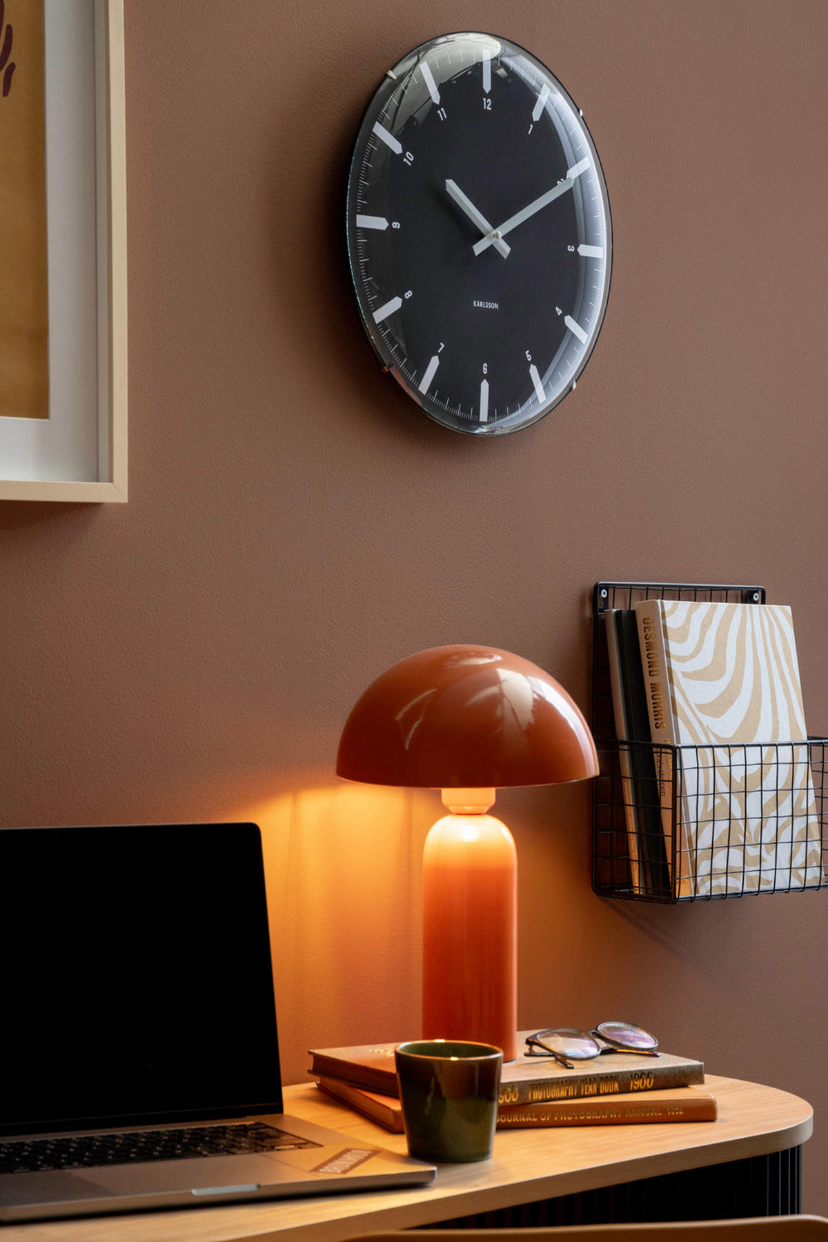 TISCHLAMPE Atrayente Orange 22/22/35 cm - Orange, Metall (22/22/35cm) - Leitmotiv