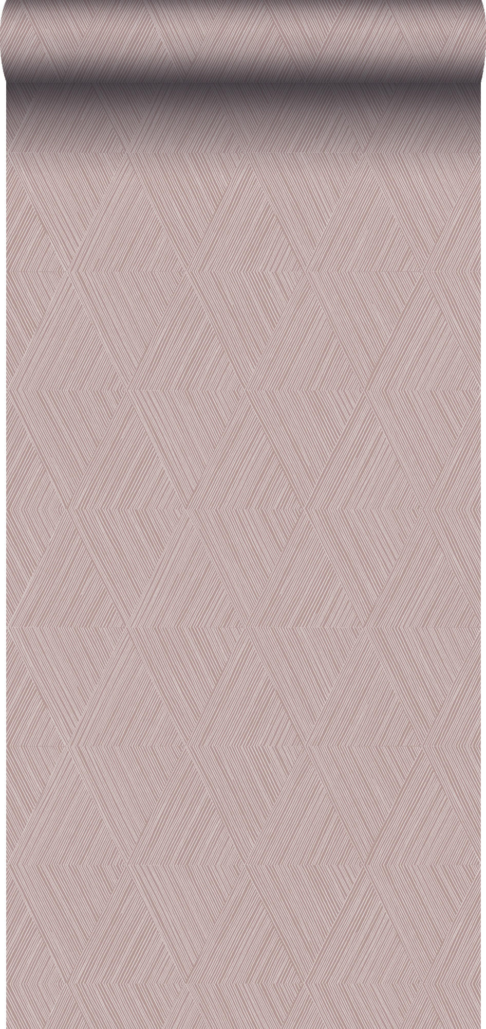TAPETE 3D-Muster 50 x 900 cm - Pink, Papier (50/900cm) - Origin Wallcoverings