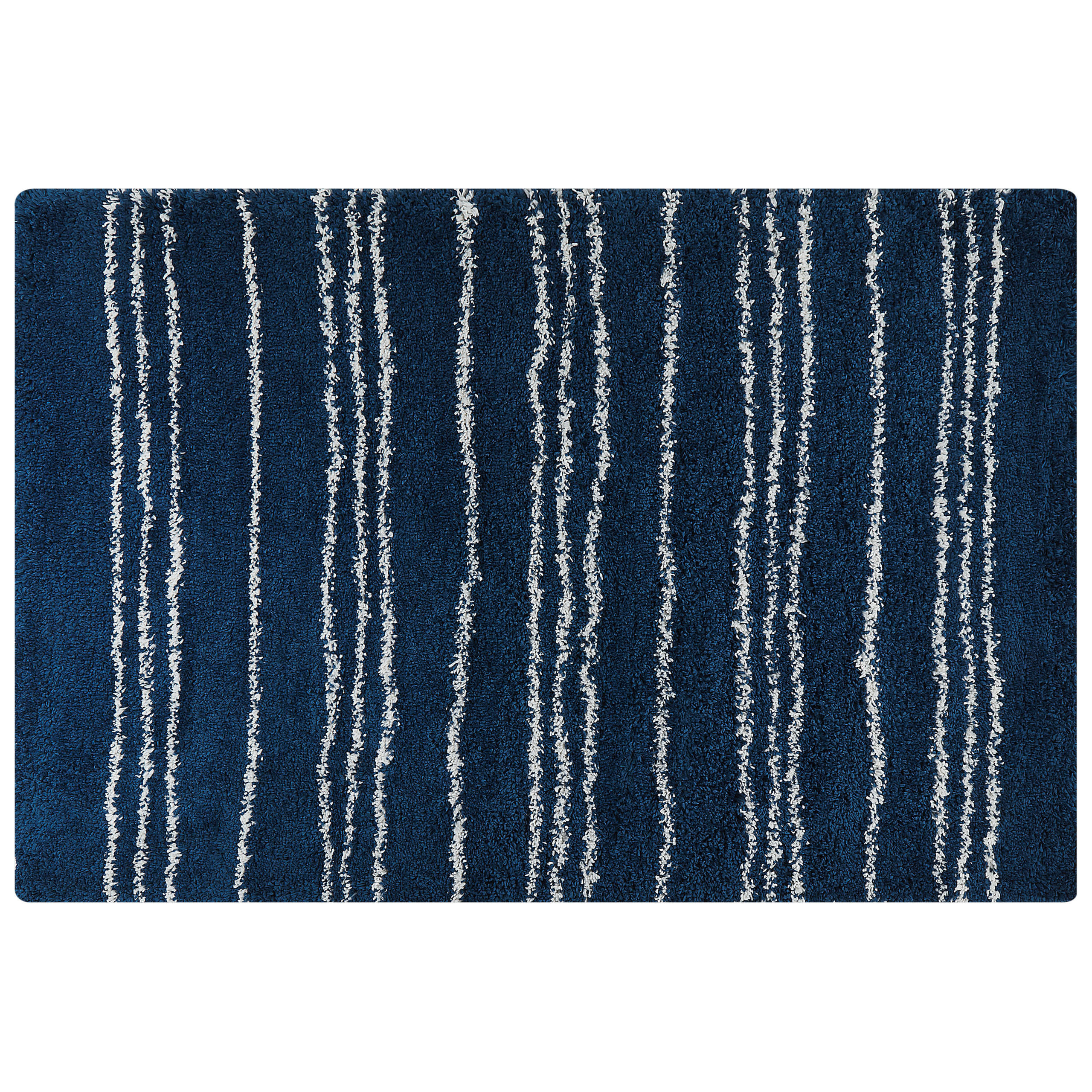 SHAGGY-TEPPICH Tashir 300/200 cm - Blau, Kunststoff (200/300cm) - Beliani