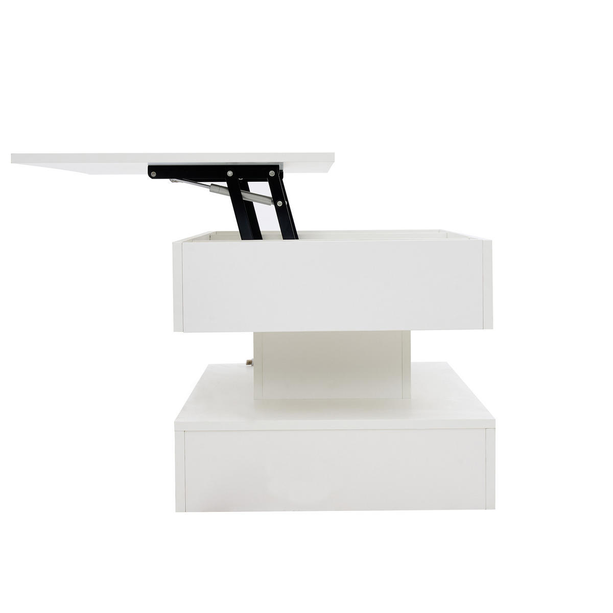 COUCHTISCH Weiß - Weiß, Holzwerkstoff (50/100/42cm)