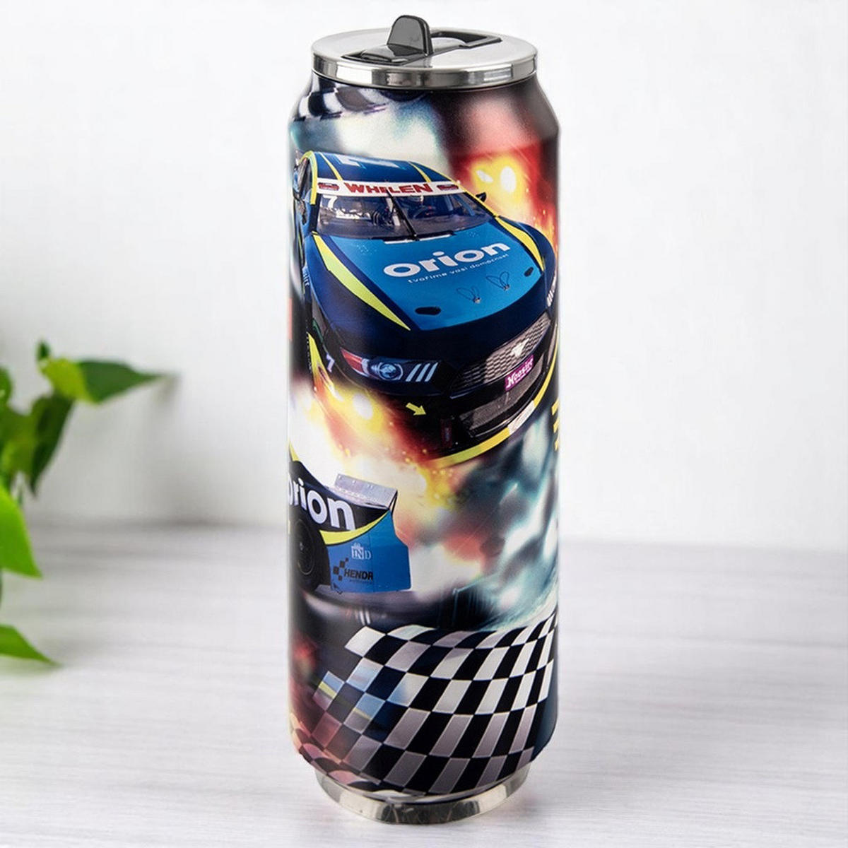 THERMOBECHER Dose Rallye 700 ml Mehrfarbig - Multicolor, Metall (0.7L) - Orion 