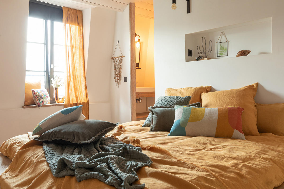 PLAID Swami thymian 130 x 200 cm - Grün, Textil (130/200cm) - Vivaraise