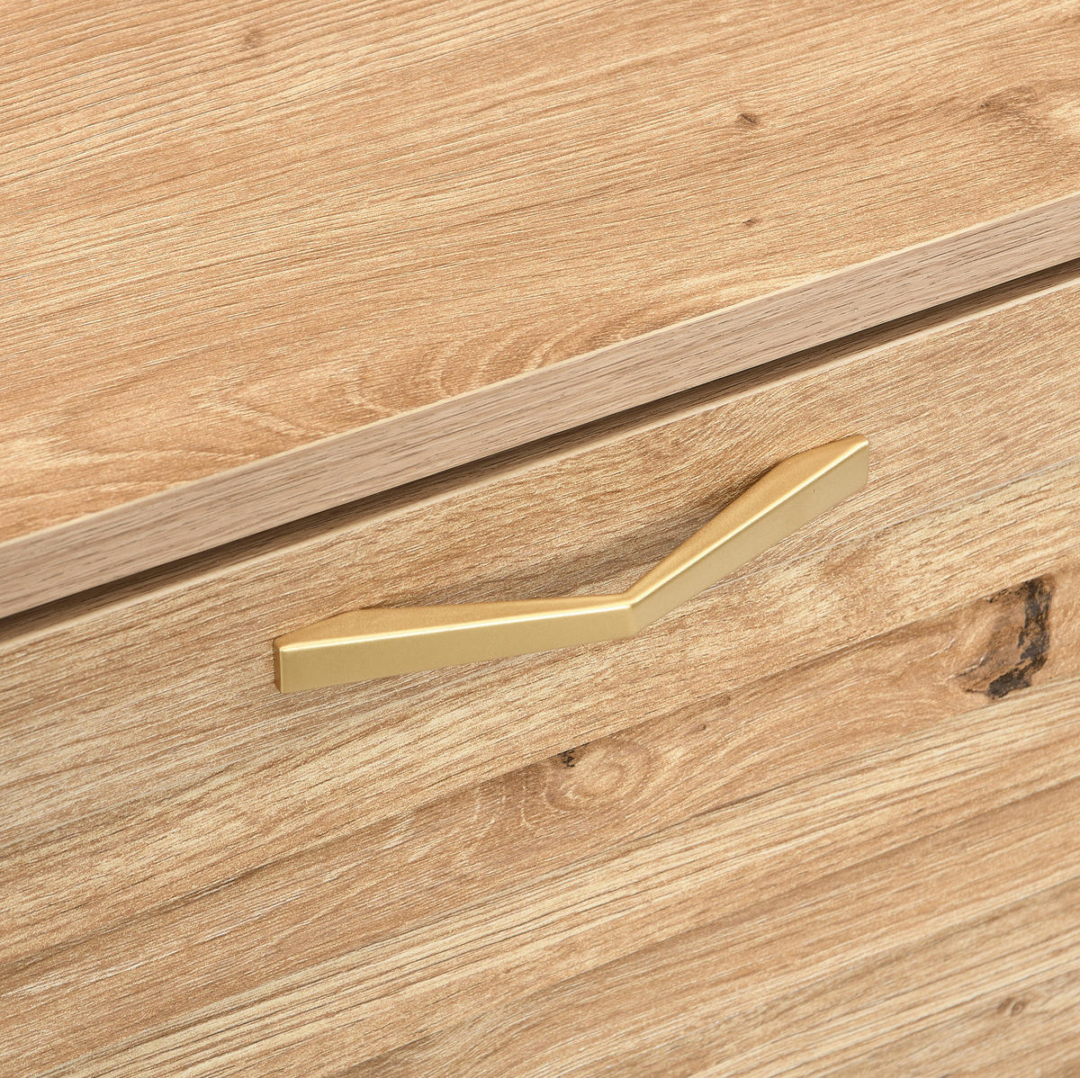 SCHUHSCHRANK 108,5/100/24 cm Holzfarbe aus MDF mit 4 Türen - Naturfarben, Holzwerkstoff (108.5/100/24cm) - OKMYHOME