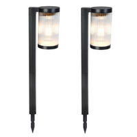 SOLARLEUCHTEN BEAMLIT schwarz - Schwarz, Kunststoff (11/7.8/58cm) - Lumisky