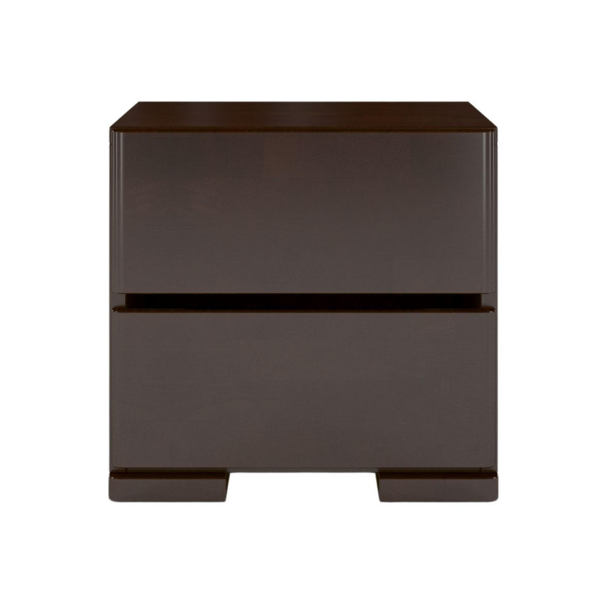 Visby Massivholznachttisch Wenge 40x38x34 cm