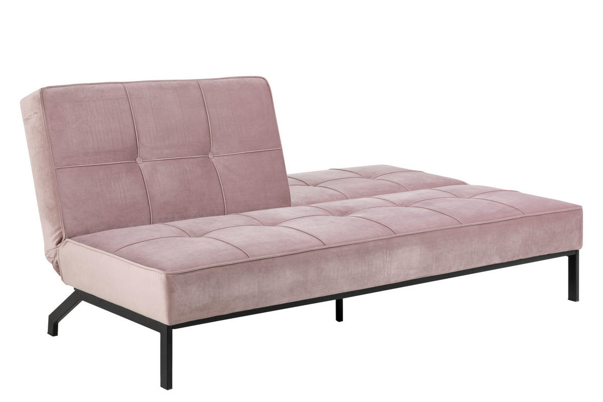 SCHLAFSOFA rosa - Rosa, Holzwerkstoff (198/87/95cm) - ebuy24
