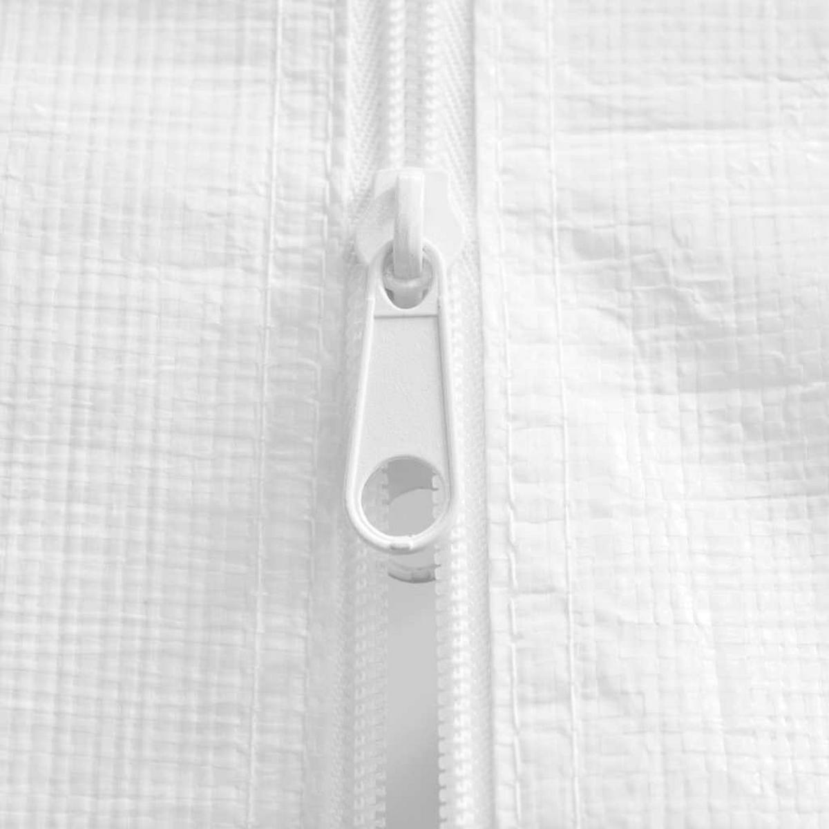 PROFI-PARTYZELT Mit Seitenwänden 2/2M Weiss 90 G/M² - Weiß, Kunststoff (200/240/200cm) - vidaXL