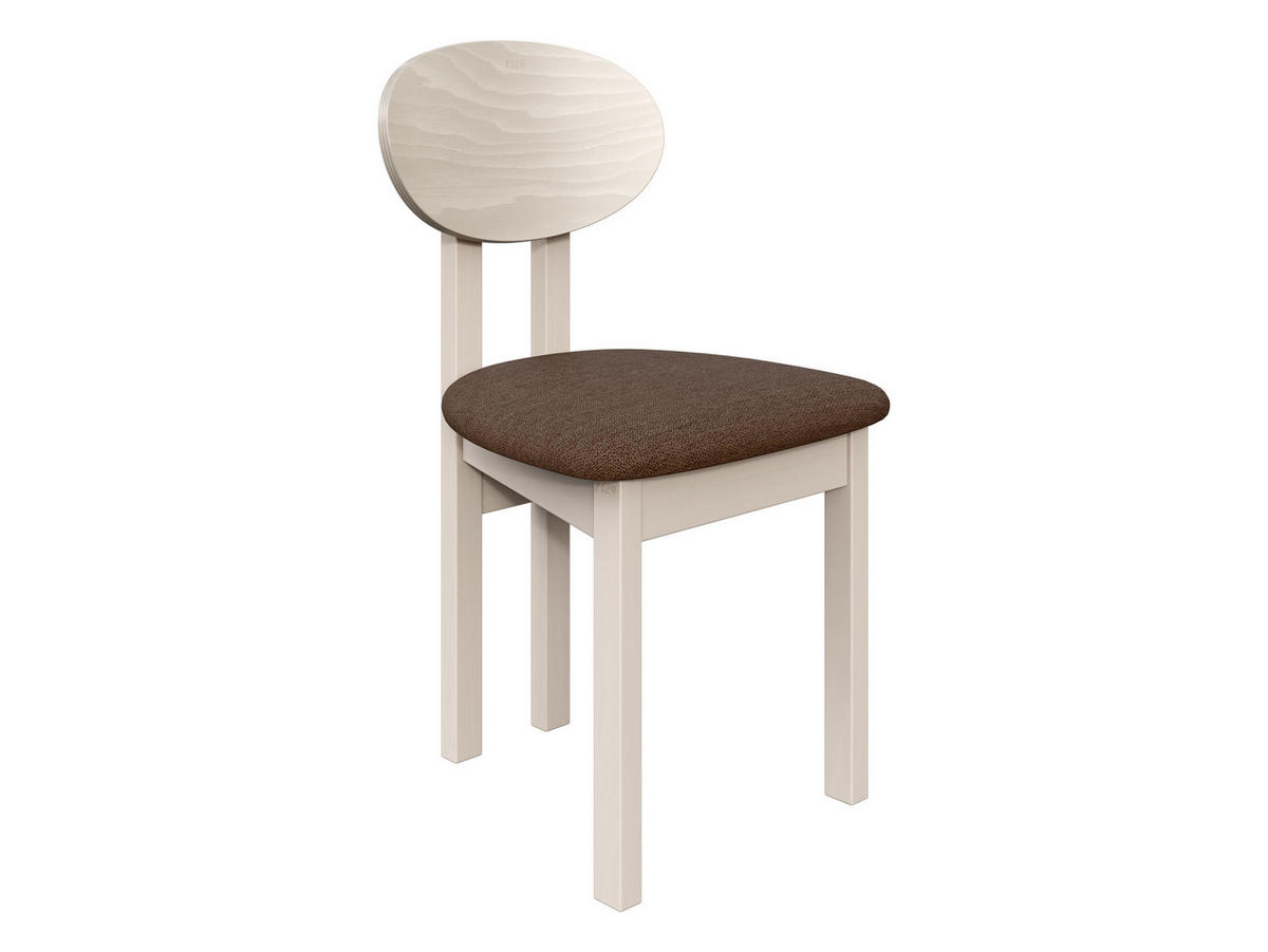 ESSZIMMERSTUHL Divo III - Kaschmir/Braun, Holz/Textil (47/85/48cm) - MIRJAN24