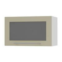 KLAPPHÄNGESCHRANK Kvantum W4BS/60-AV Vanille Matt / Weiß Matt 60 / 32,5 / 36cm - Creme/Weiß, Holz/Holzwerkstoff (60/36/32.5cm) - Feldmann-Wohnen