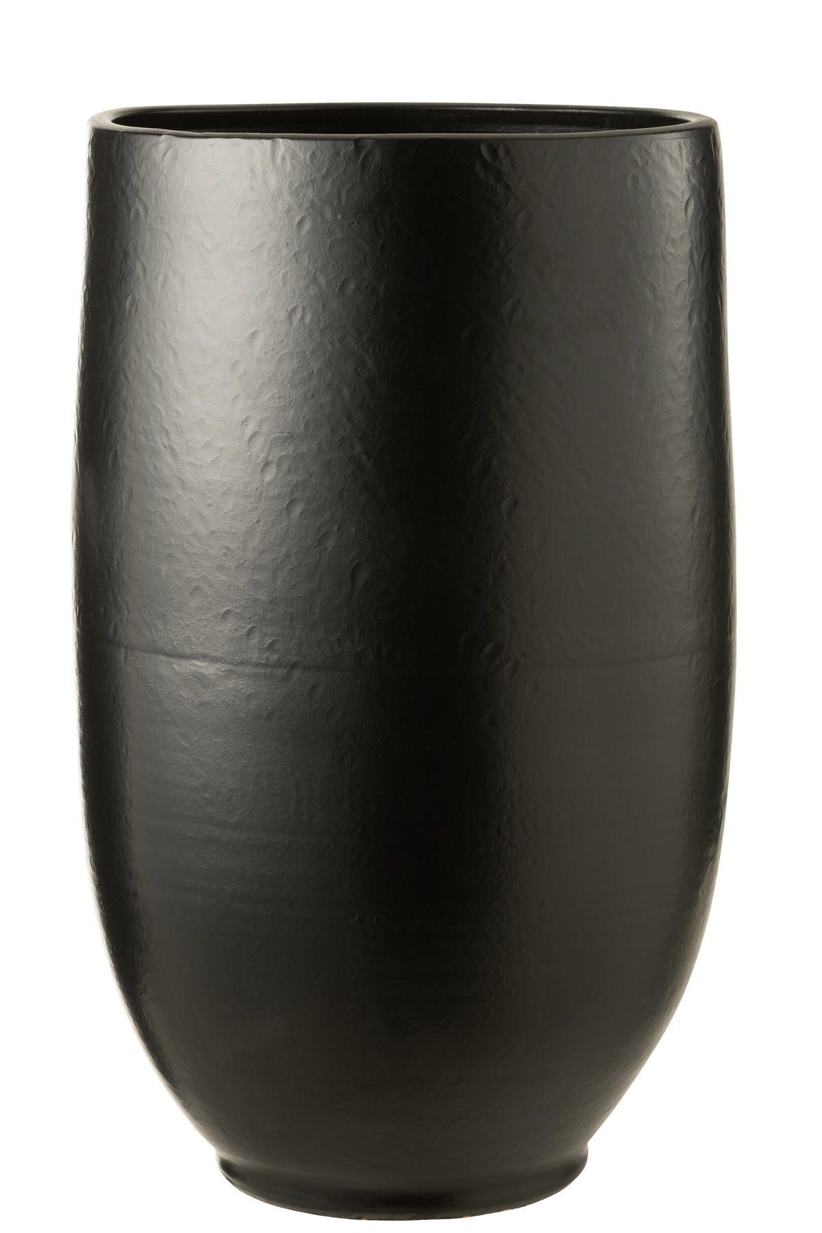 VASE YING - Keramik - Schwarz - L - Ø 35 cm - Schwarz, Keramik (90cm) - J-Line