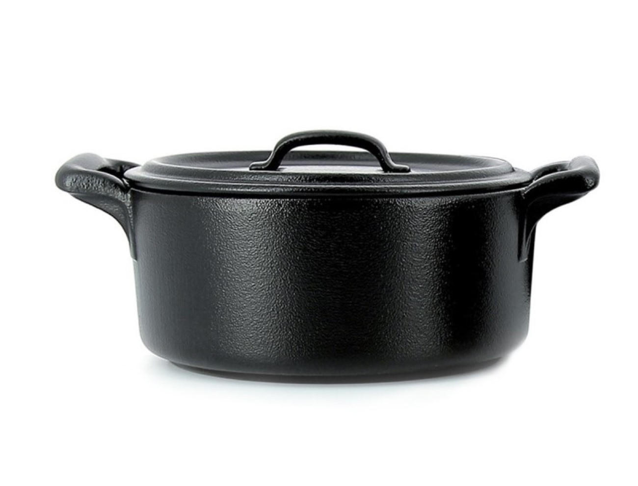Revol Porcelaine France Kasserolle Schwarz