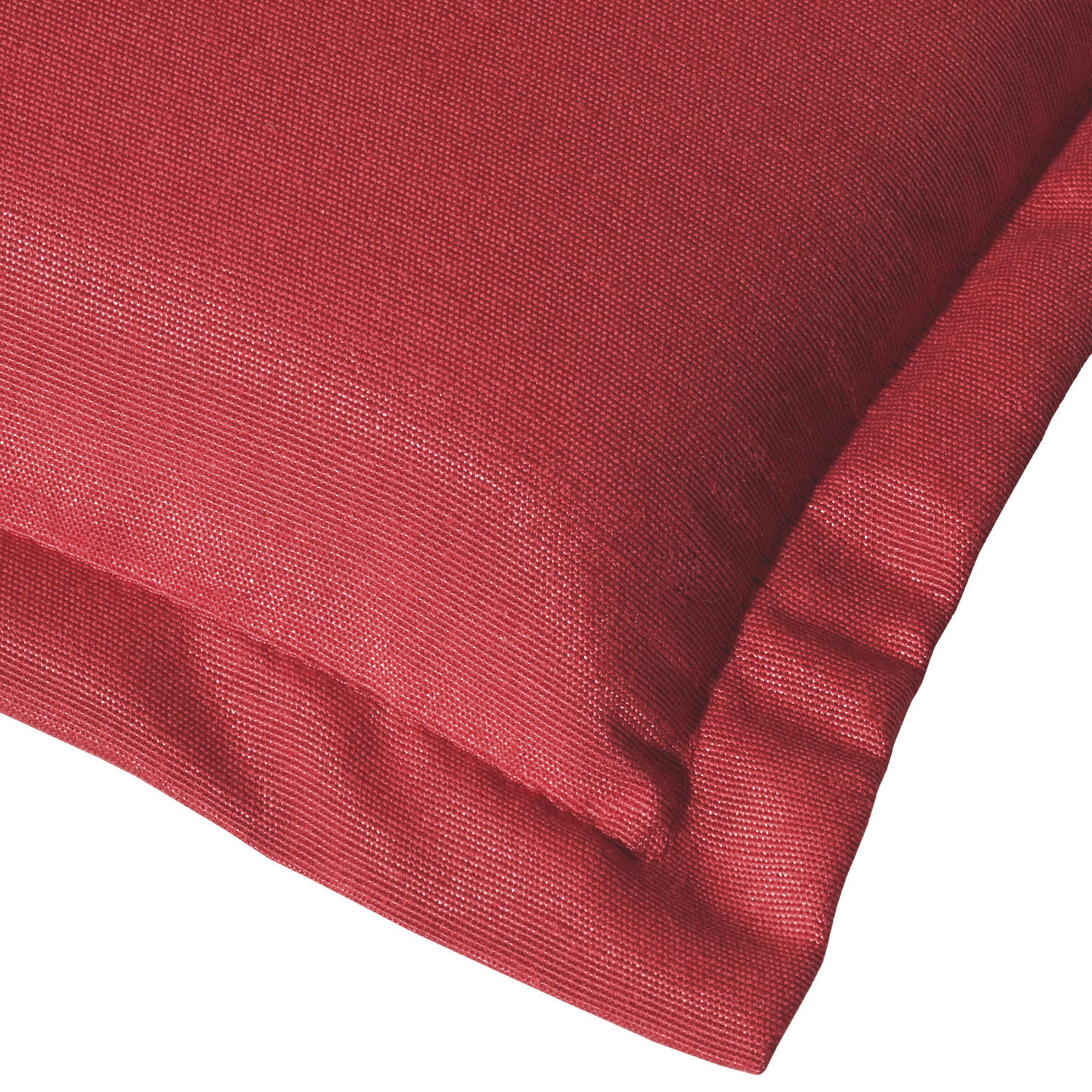 HOCHLEHNERAUFLAGE Loft HL 120/50/6 Rot - Rot, Textil (50/6/120cm) - Beautissu 