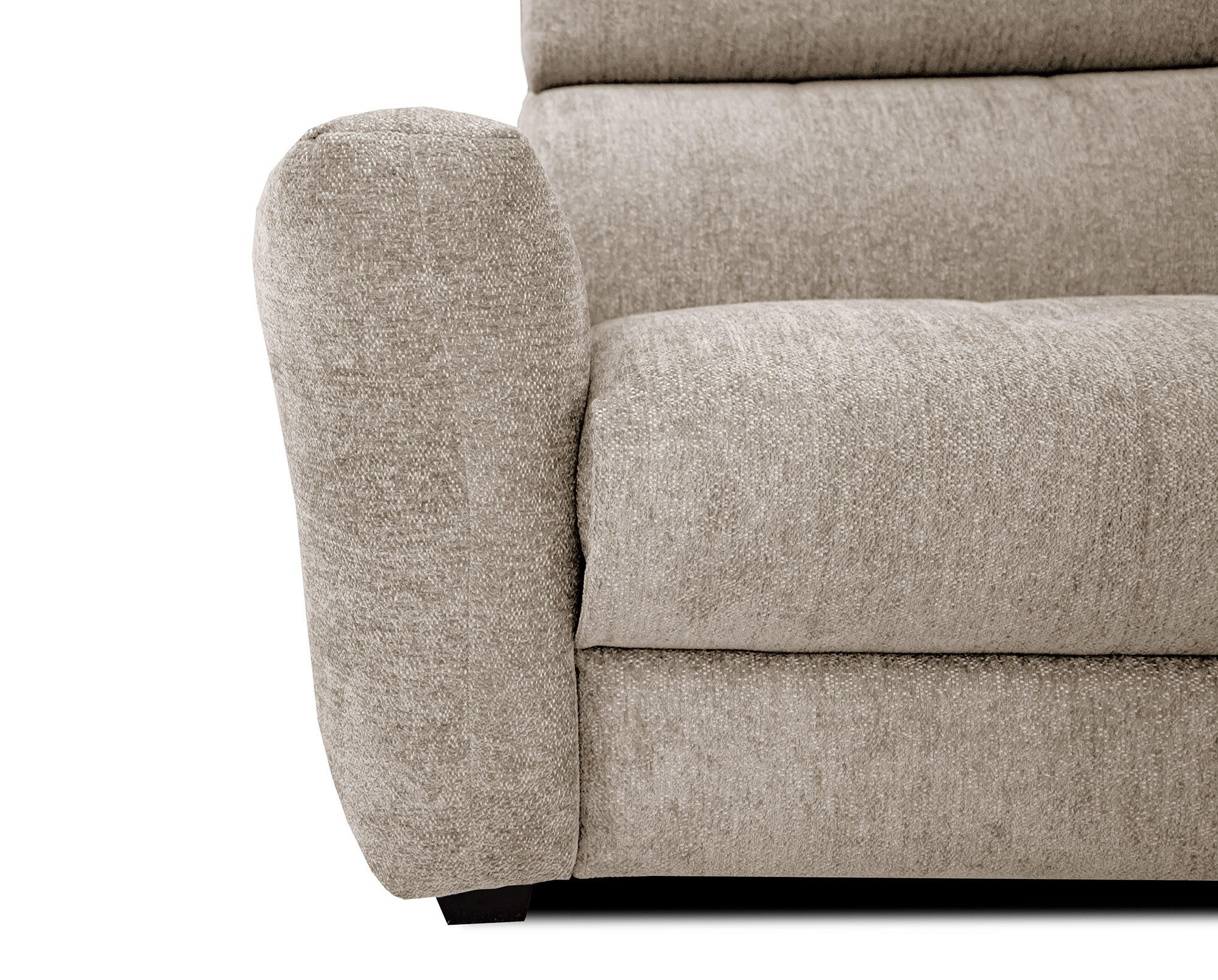 Thumbnail - Courtois Laville Sofa, Ecru, Textil, Rechteckig, 204x79x106 cm, Wohnzimmer, Sofas & Couches, Sofas, Heimkino Sofas