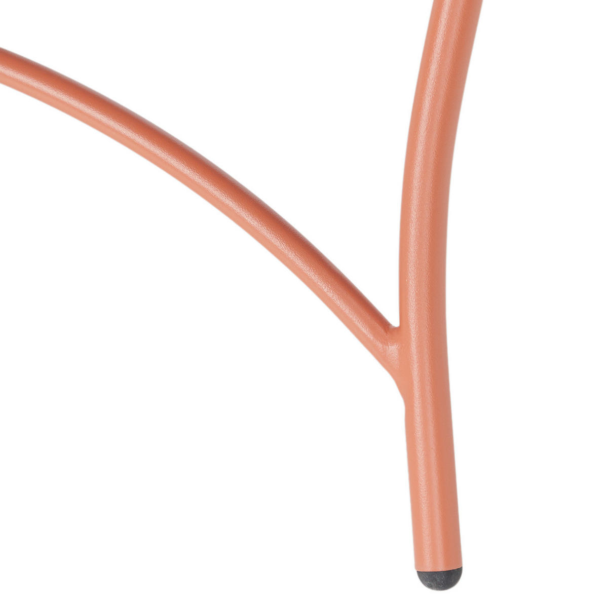 KLAPPTISCH Urban One 58x58 cm - Rot/Orange, Metall (58/58/74cm) - Butlers