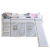 HOCHBETT 90/200 cm in weiß Lattenrost - Weiß, Holz - Homestyle4u