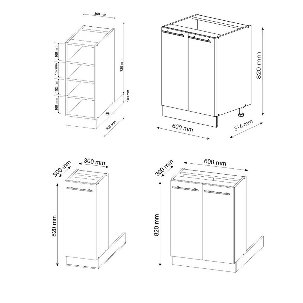 Thumbnail - Vicco Kücheninsel, Weiß, Holzwerkstoff, Rechteckig, 90x82x82 cm, Küchen, Küchenmöbel, Kücheninseln