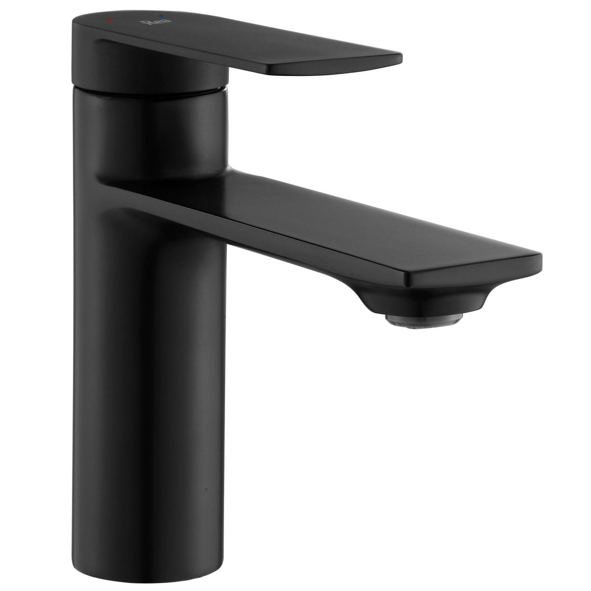 WASCHBECKENARMATUR Rea Storm Black Low - Schwarz, Metall (4.2/15/15cm) - REA