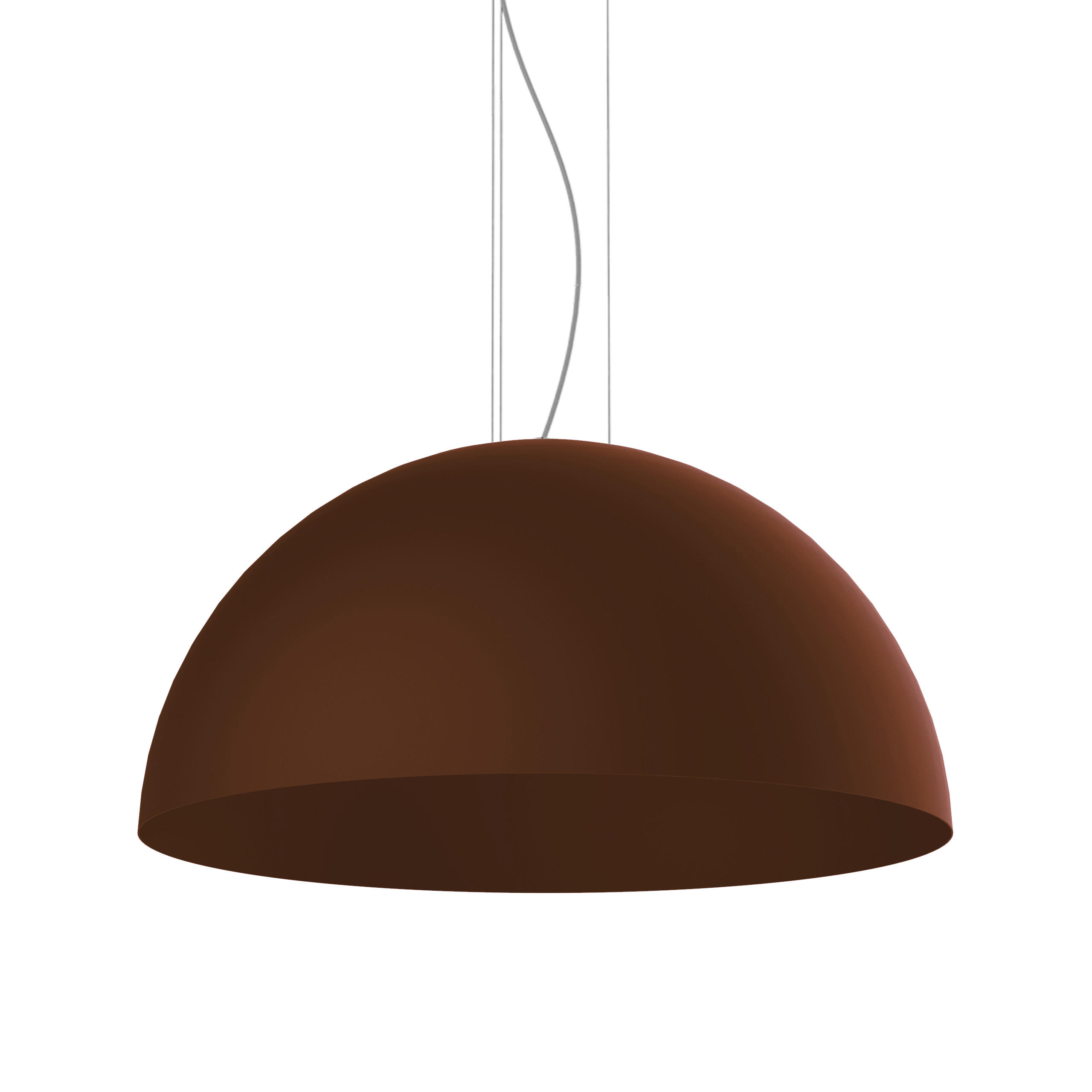 HÄNGELEUCHTE - Dunkelbraun, Metall (80/80/40cm) - Lumicom