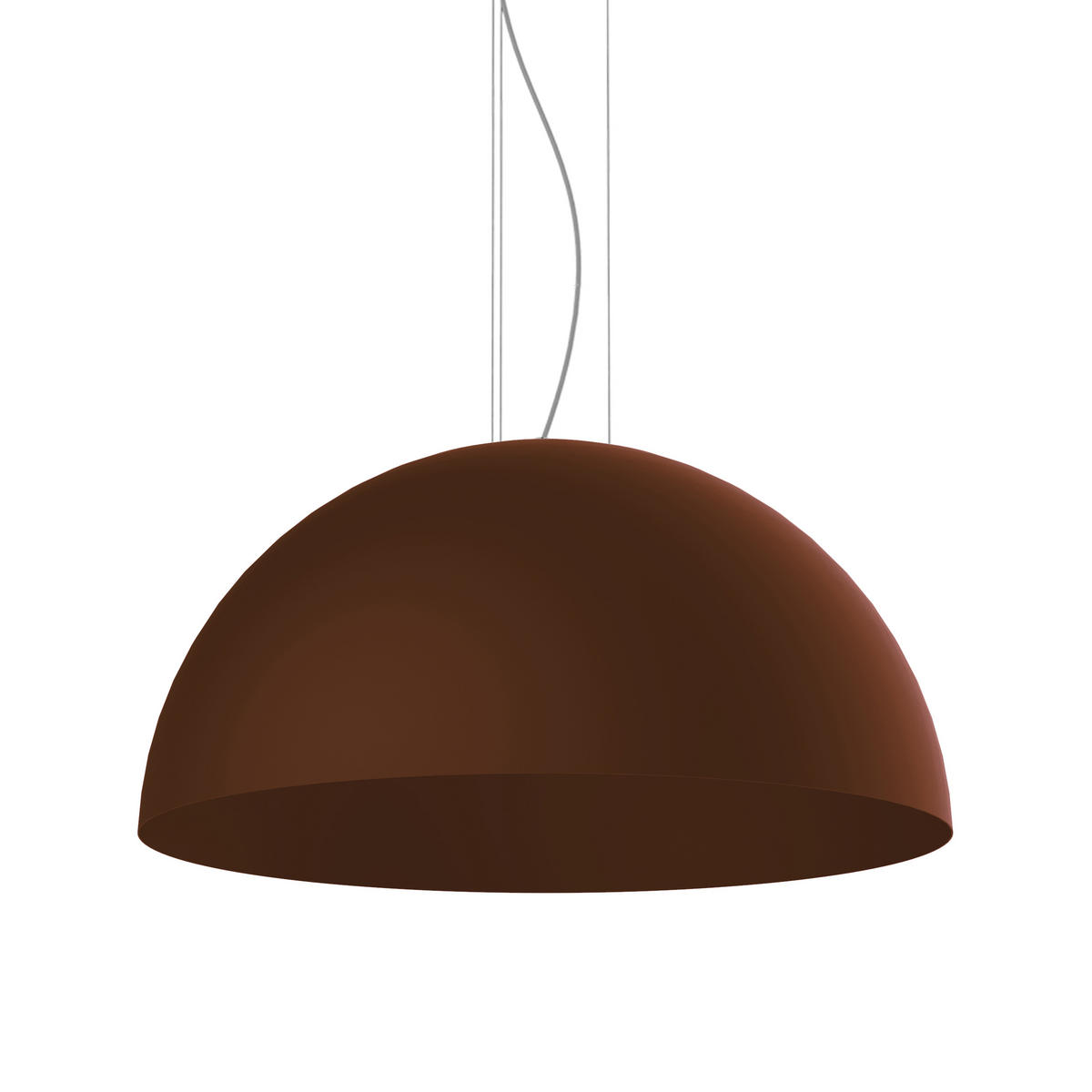 HÄNGELEUCHTE - Dunkelbraun, Metall (80/80/40cm) - Lumicom