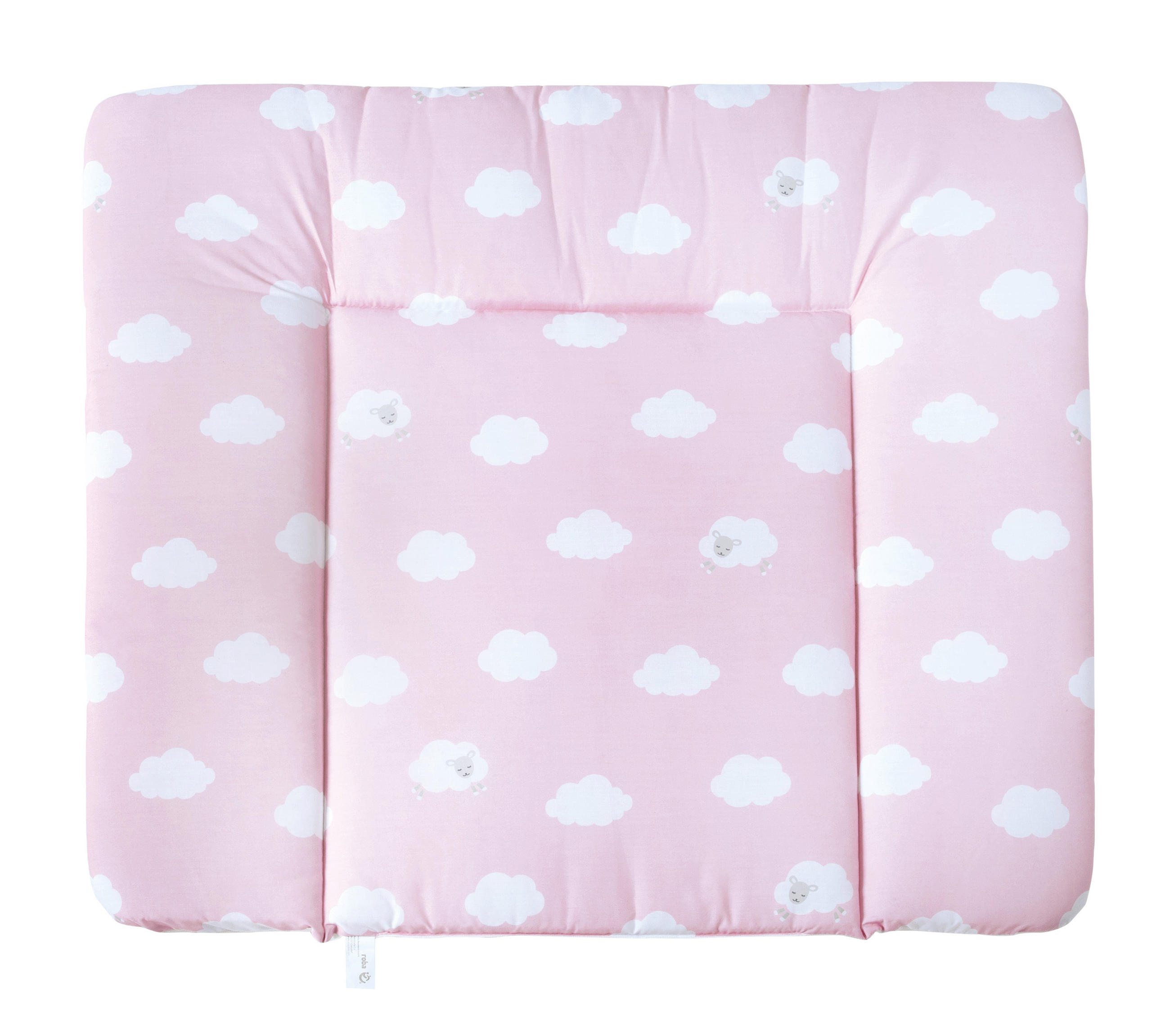 WICKELAUFLAGE Kleine Wolke rosa - Rosa, Textil (85/75cm) - Roba