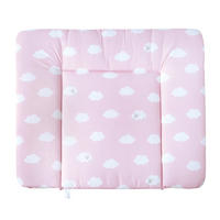 WICKELAUFLAGE Kleine Wolke rosa - Rosa, Textil (85/75cm) - Roba