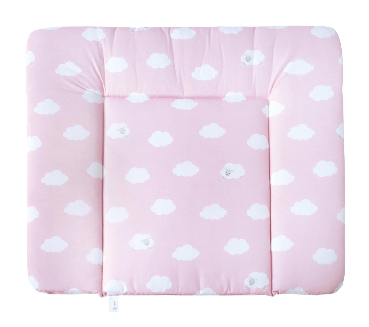 WICKELAUFLAGE Kleine Wolke rosa - Rosa, Textil (85/75cm) - Roba