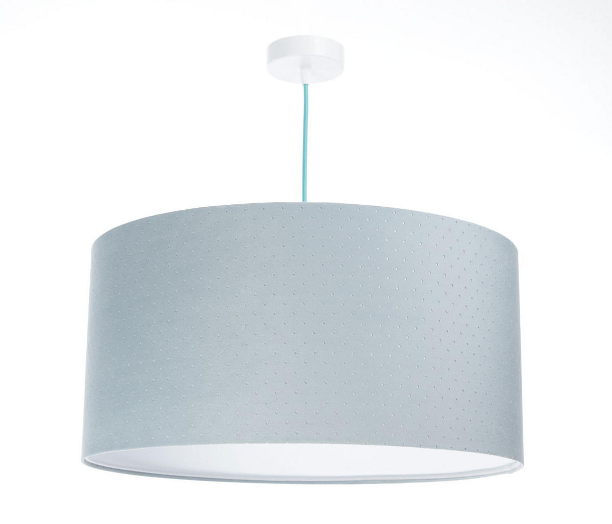 HÄNGELEUCHTE Blau 60/30 cm - Blau/Weiß, Kunststoff (60/1.1/30cm) - ONZENO