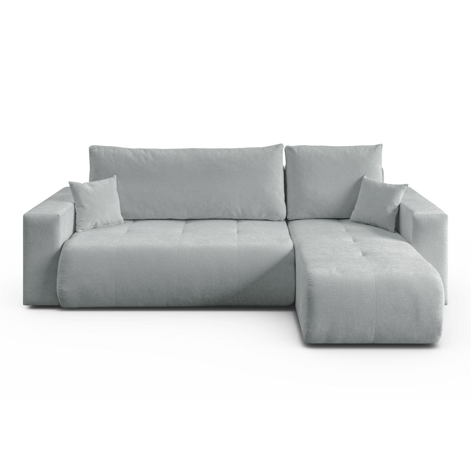 Lookway Ecksofa Hellgrau 247x152 cm