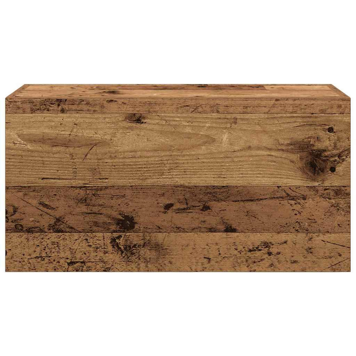 BAD-WANDSCHRANK Altholz-Optik 60/25/30 Cm Holzwerkstoff - Dunkelbraun, Holzwerkstoff (25/30/60cm) - vidaXL