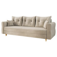 SCHLAFSOFA Zako S 3 - Beige/Naturfarben, Holz/Textil (231/85/77cm) - MIRJAN24