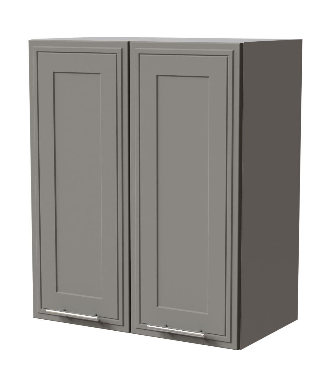 HÄNGESCHRANK Salo W3/60 Grau / Dust Grey Matt 60 / 32,5 / 72cm - Grau, Holz/Holzwerkstoff (60/72/32.5cm) - Feldmann-Wohnen