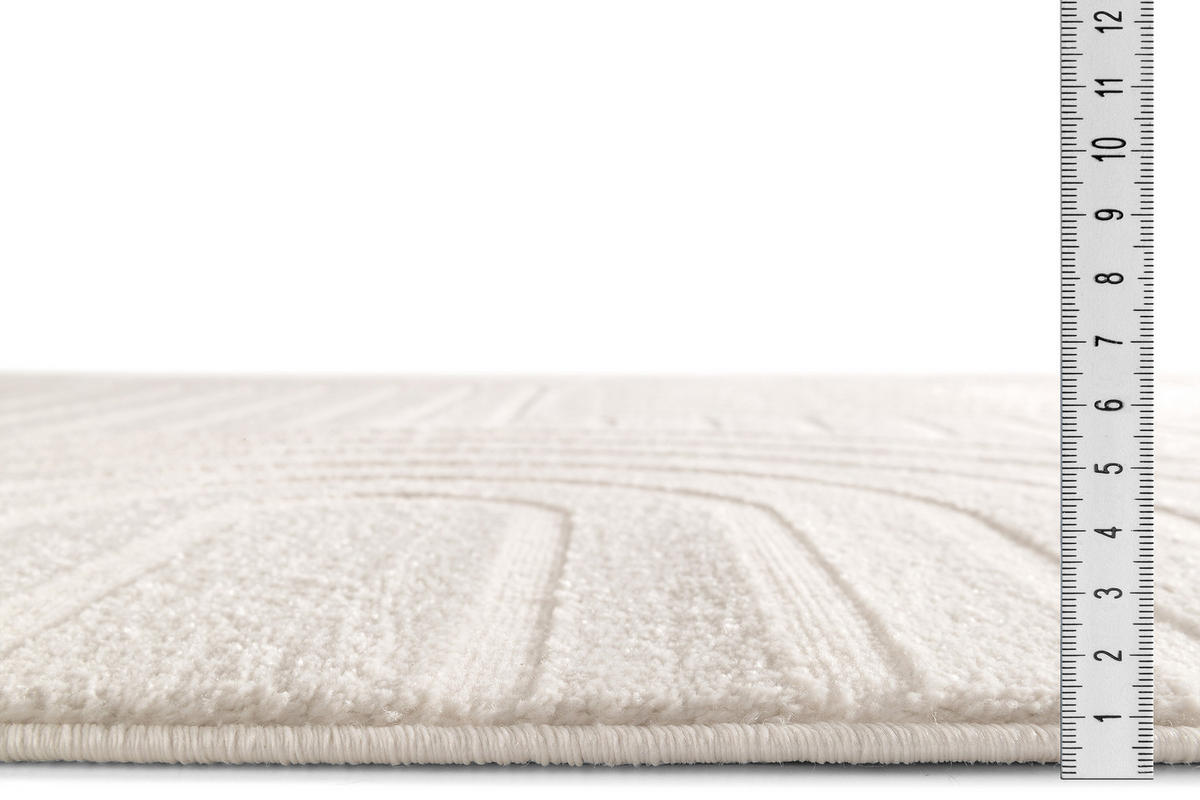 BOHO-TEPPICH Weiß 200x290 cm - Weiß, Textil (200/290cm) - Tesso Living