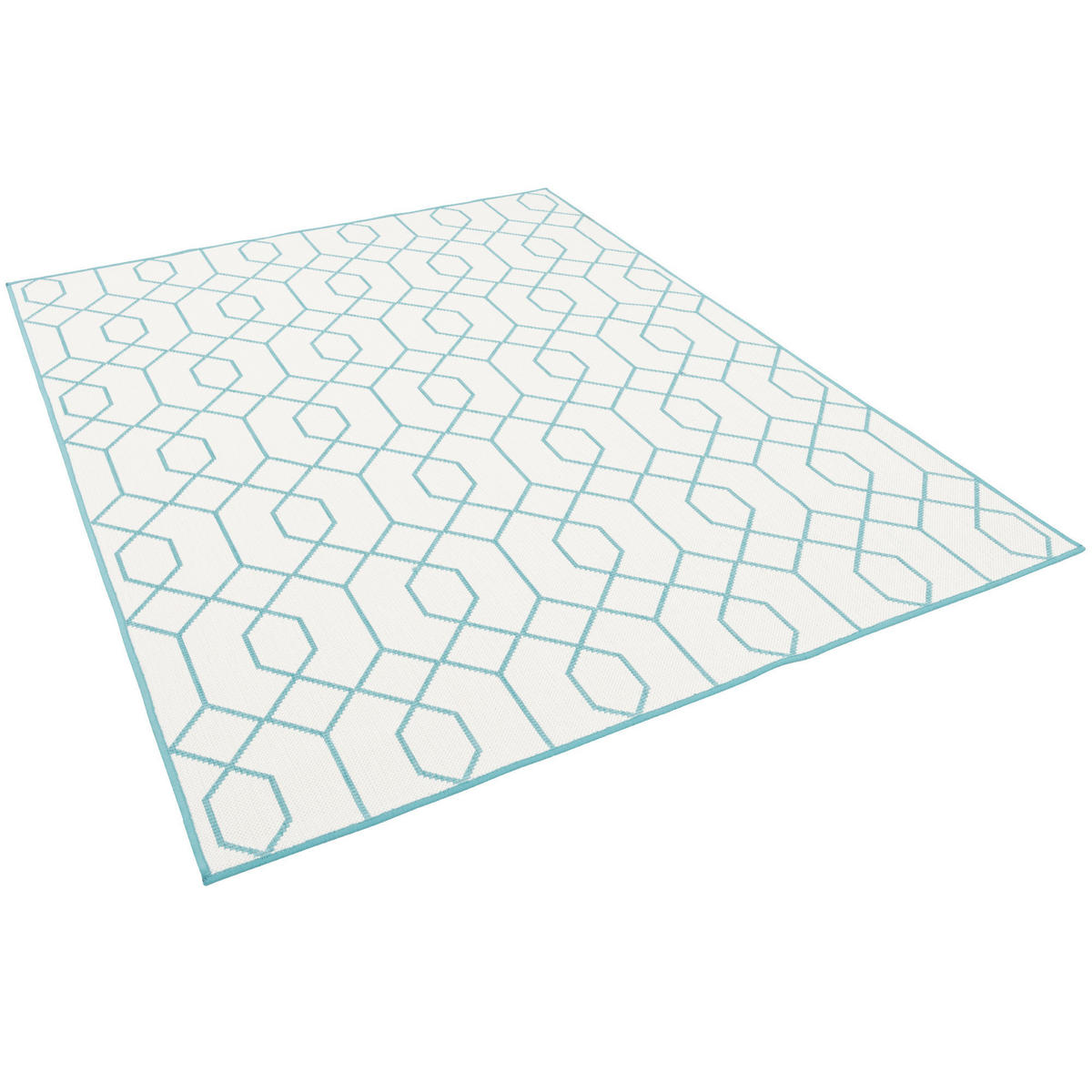 IN- UND OUTDOOR TEPPICH BEIDSEITIG CAPE COD TREND - Mintgrün, Textil (160/220cm) - Pergamon