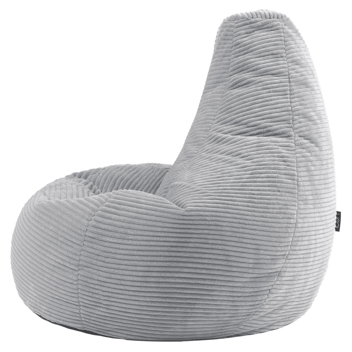 SITZSACK Dalton - Grau, Kunststoff/Textil (82/76/82cm) - icon