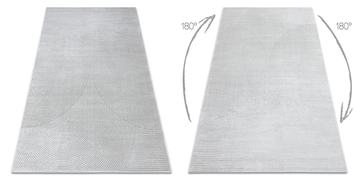 TEPPICH Balance 120/170 cm - Grau, Textil (120/170cm) - rugsX