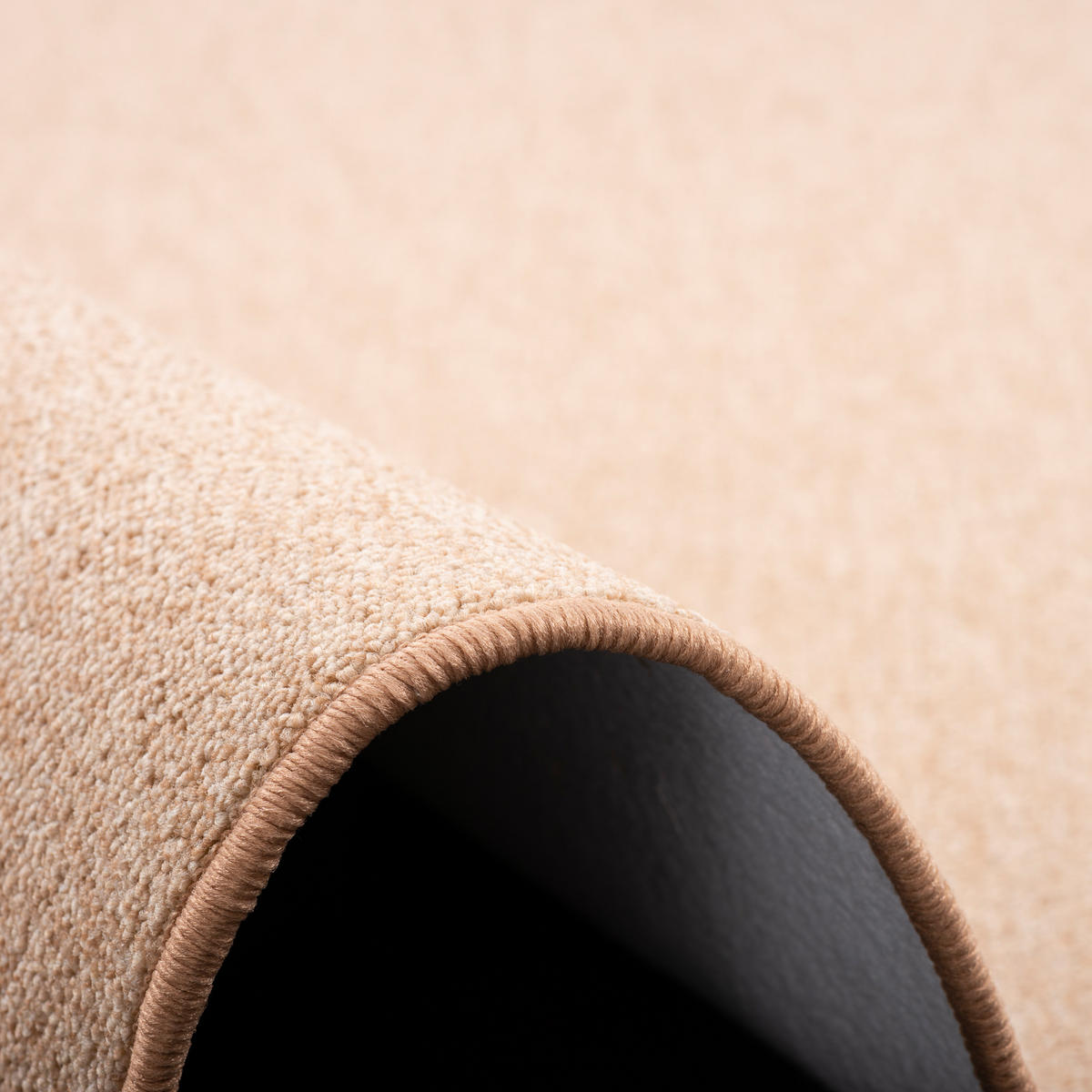 FEINSCHLINGEN VELOUR TEPPICH STRONG - Sandfarben, Textil (200/250cm) - Snapstyle