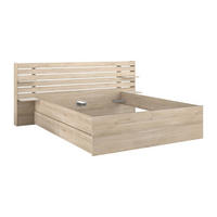 BETTRAHMEN - 2 -Sitzer - Holzspan - naturfarben hell - TENALIA - Naturfarben, Holz (216.8/235.4cm) - Vente-Unique