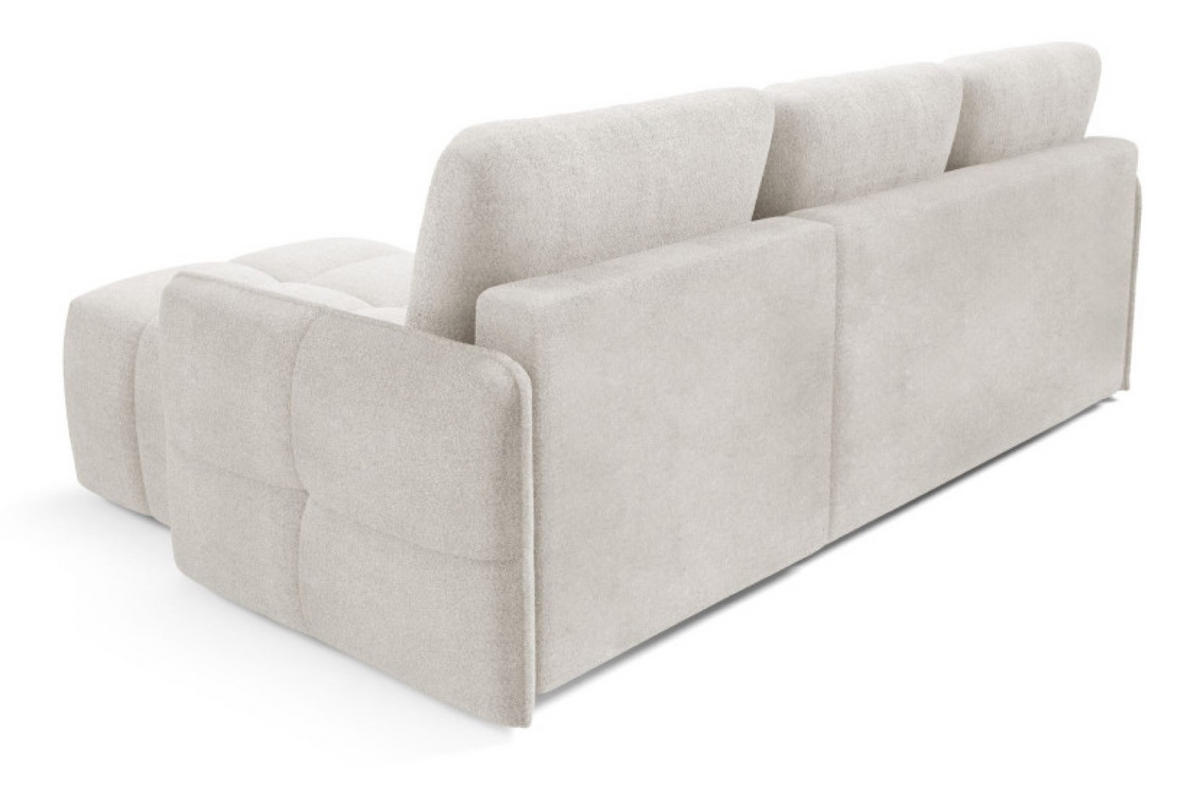 ECKSOFA Ceglasty MONO Mit Schlaffunktion Und Dekokissen Rechts - Orange, Textil (220/145cm) - Sepro Meble