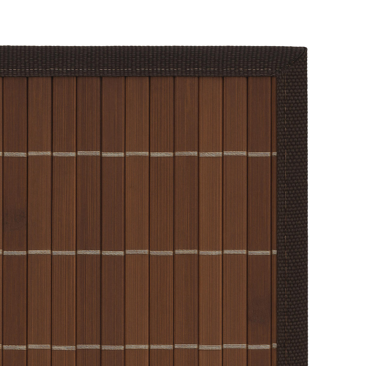 6-TLG.TISCHSET - Braun, Holz/Textil (30/45/0.3cm) - Relaxdays