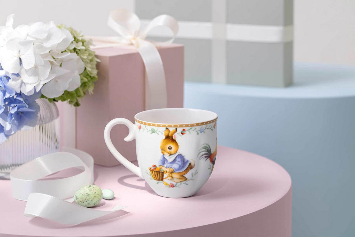 BECHER Easter Edition 2026 bunt 390 ml - Multicolor, Keramik (0.39L) - Villeroy & Boch