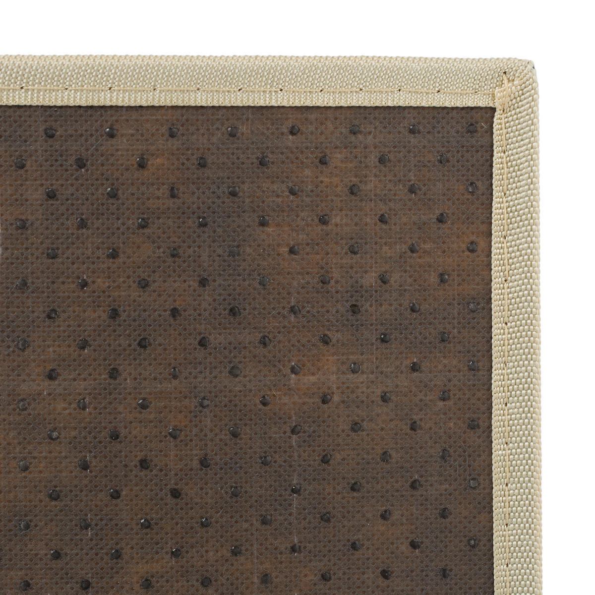 TISCHSET 6-tlg. - Creme, Holz/Textil (30/45/0.3cm) - Relaxdays