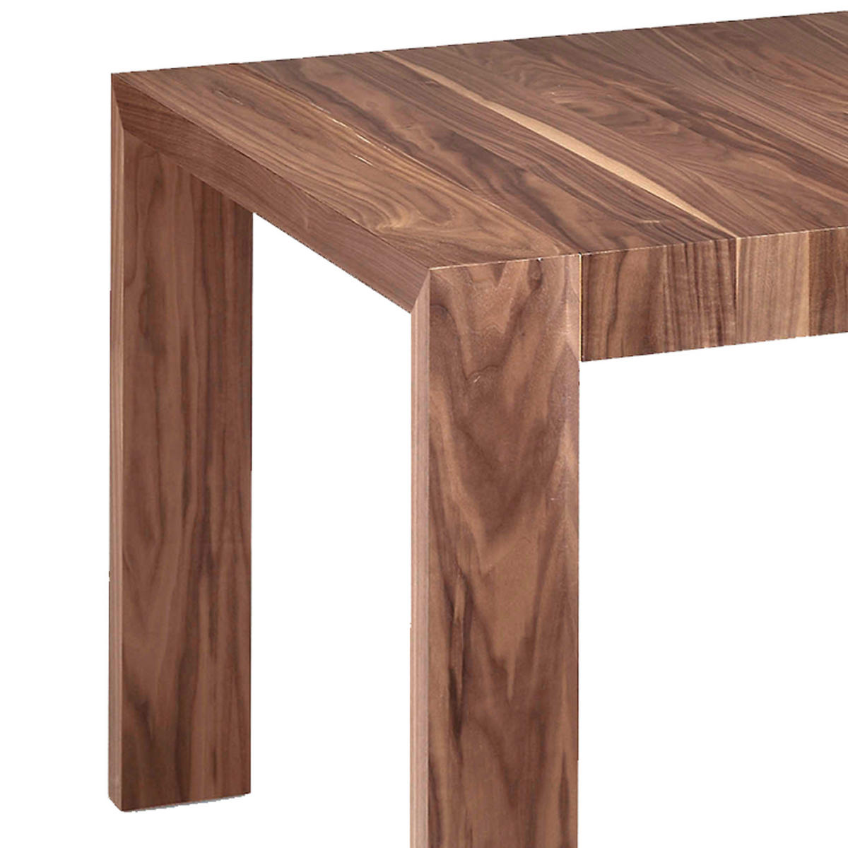 ESSTISCH Rechteckig Walnuss 160/100/76 cm - Walnussfarben, Holz (100/160/76cm) - ANGEL CERDA