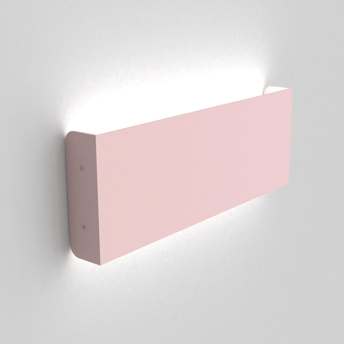 LED-WANDLEUCHTE - Pink, Metall (29/11/3.6cm) - Lumicom