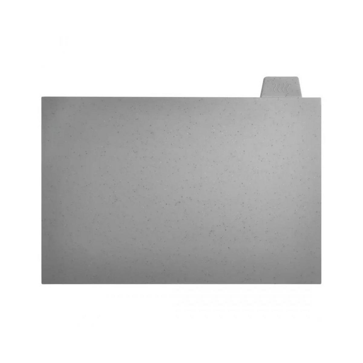 SCHNEIDEBRETT Grau 30/22.5/5 cm KH1743 - Grau, Kunststoff (22.5/30cm) - Kinghoff 